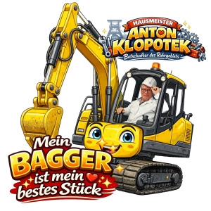 Hausmeister Anton Klopotek - Mein Bagger ist mein bestes Stück